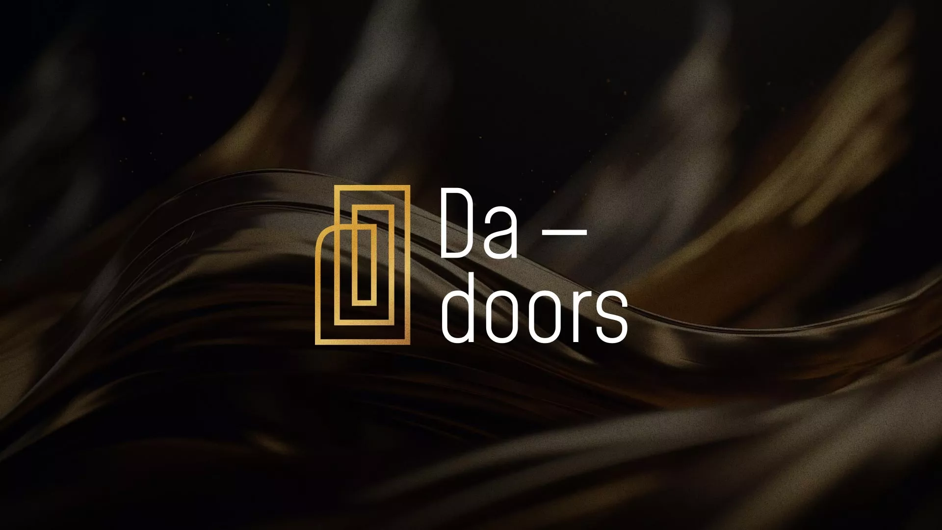 Разработка логотипа для компании «DA-DOORS» в Анжеро-Судженске